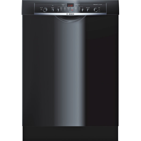 Bosch Ascenta® 24" 50 Decibel dBA BuiltIn Front Control Dishwasher